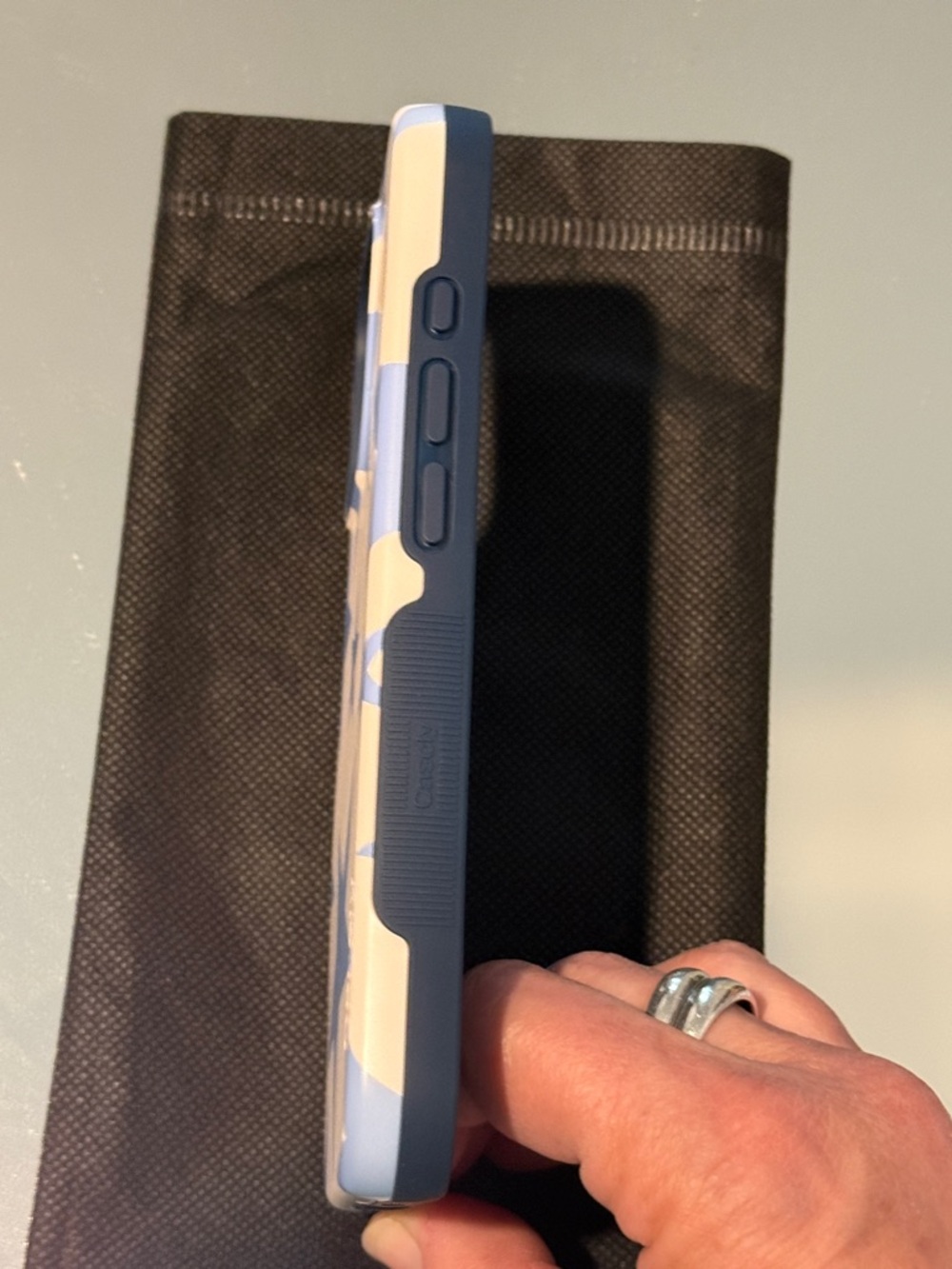 Blue Star Pattern Phone Case by - Picture 4 of 5